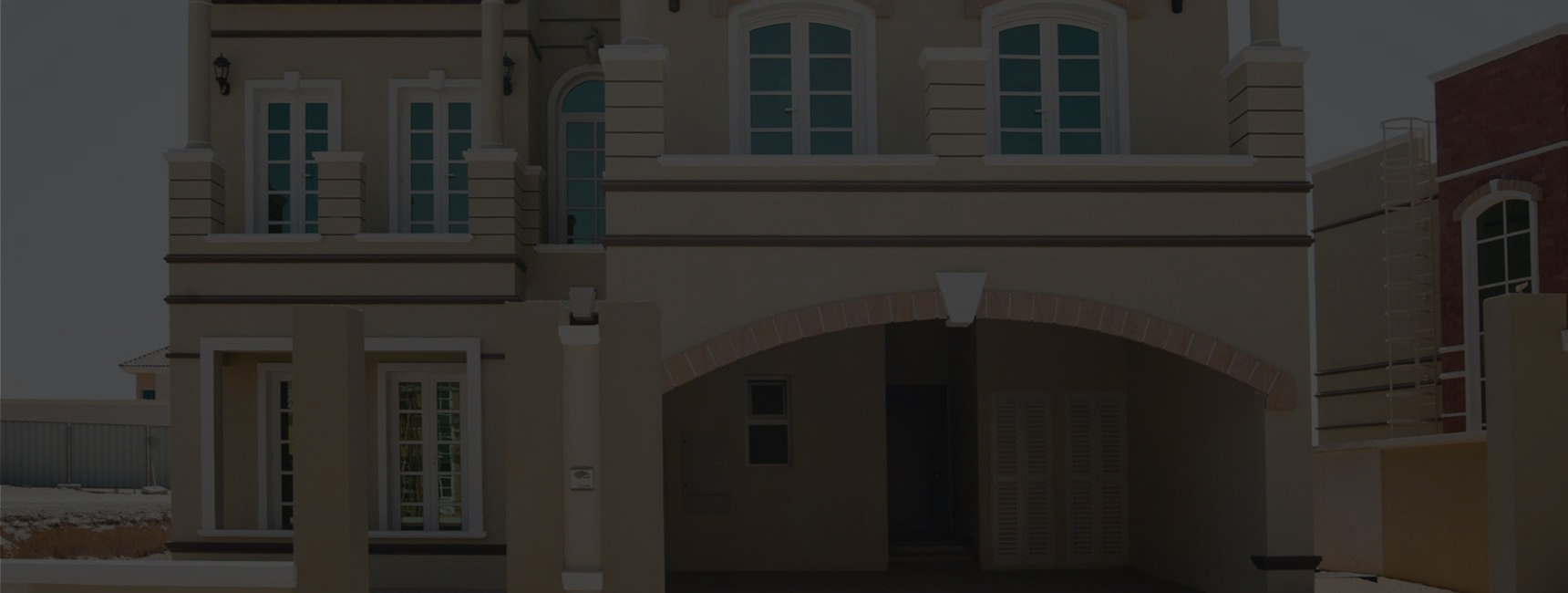 Representative Residential Villas construction visualization for Ajman, UAE