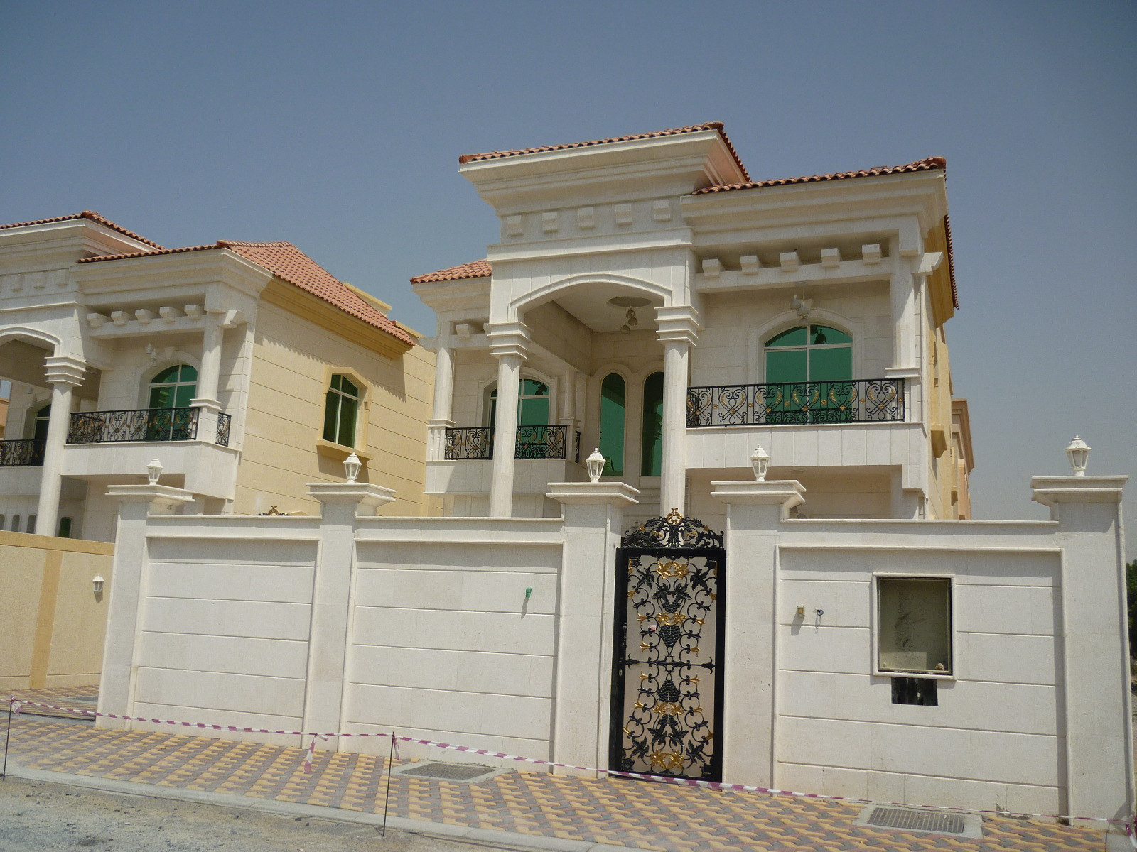 Representative Residential Villas construction visualization for Al Helio 2