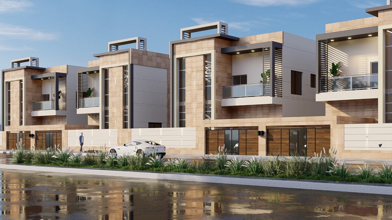 Linear Villa Community