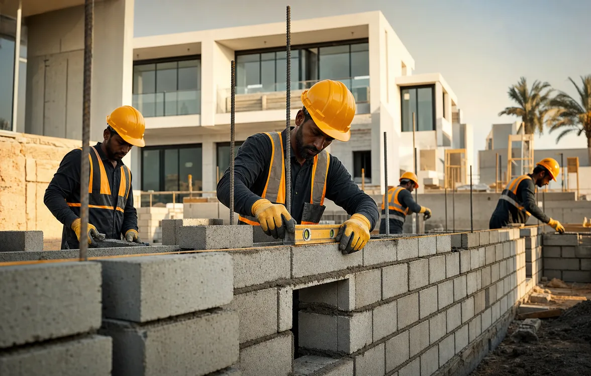 Representative visualization for Masons & blockwork teams